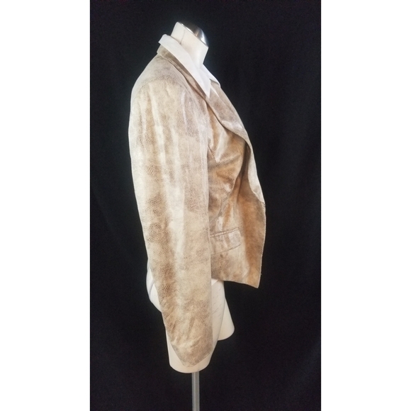 INC Size PM Blazer Reptile Print - Picture 6 of 6